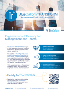 Flyer_BlueCallomTRANSFORM BlueCallom TRANSFORM
